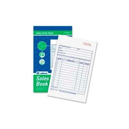 ADAMS MFG Adams® Sales Order Book, 3-Part, Carbonless, 4-3/16" X 7-3/16", 50 Sets/Pad TC4705
